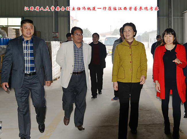 江西省人大常委會(huì)副主任蒞臨首普參觀考察
